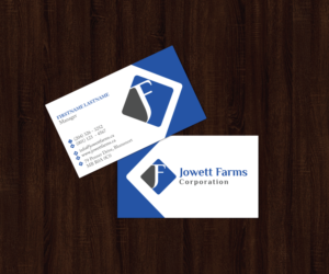 Business Card Design by JK18 for Jowett Farms Corporation  | Design: #14471439
