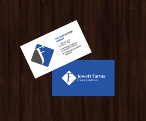 Business Card Design by JK18 for Jowett Farms Corporation  | Design: #14472169