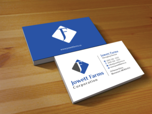 Business Card Design by Creations Box 2015 for Jowett Farms Corporation  | Design: #14449800