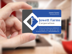 Business Card Design by Creations Box 2015 for Jowett Farms Corporation  | Design: #14449801