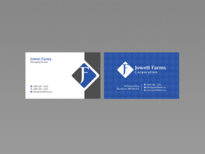 Business Card Design by Creations Box 2015 for Jowett Farms Corporation  | Design: #14449809
