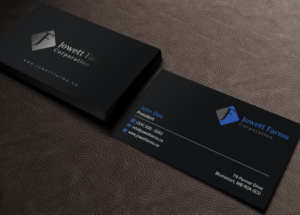Business Card Design by Brand aid for Jowett Farms Corporation  | Design: #14445517