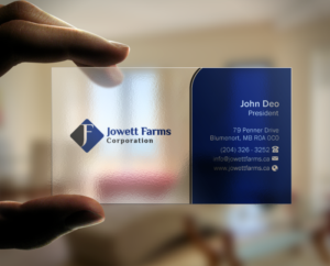Business Card Design by Brand aid for Jowett Farms Corporation  | Design: #14446727