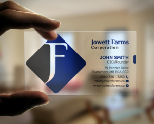 Business Card Design by chandrayaan.creative for Jowett Farms Corporation  | Design: #14445271