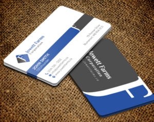 Business Card Design by chandrayaan.creative for Jowett Farms Corporation  | Design: #14446551