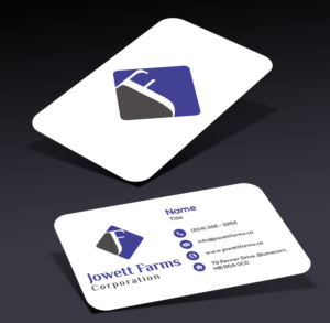 Business Card Design by Mai Duyen for Jowett Farms Corporation  | Design: #14465724