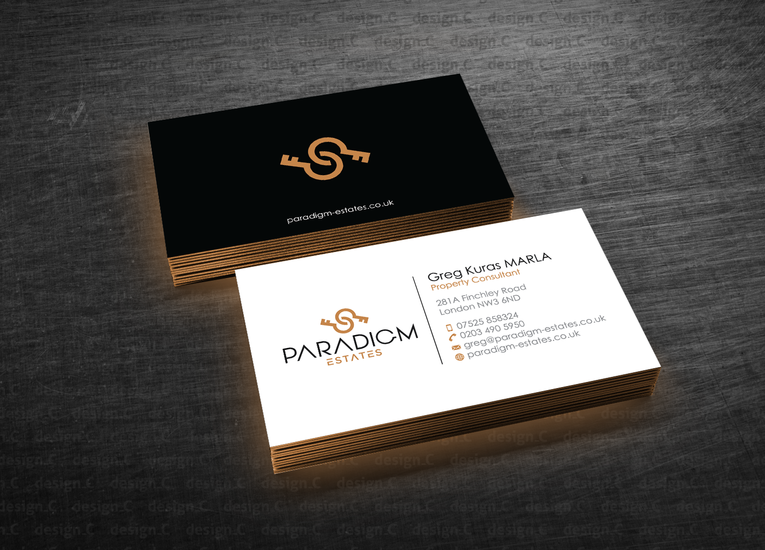 Diseño de Tarjeta de Presentación por design_C. para Plasso | Diseño #14504718