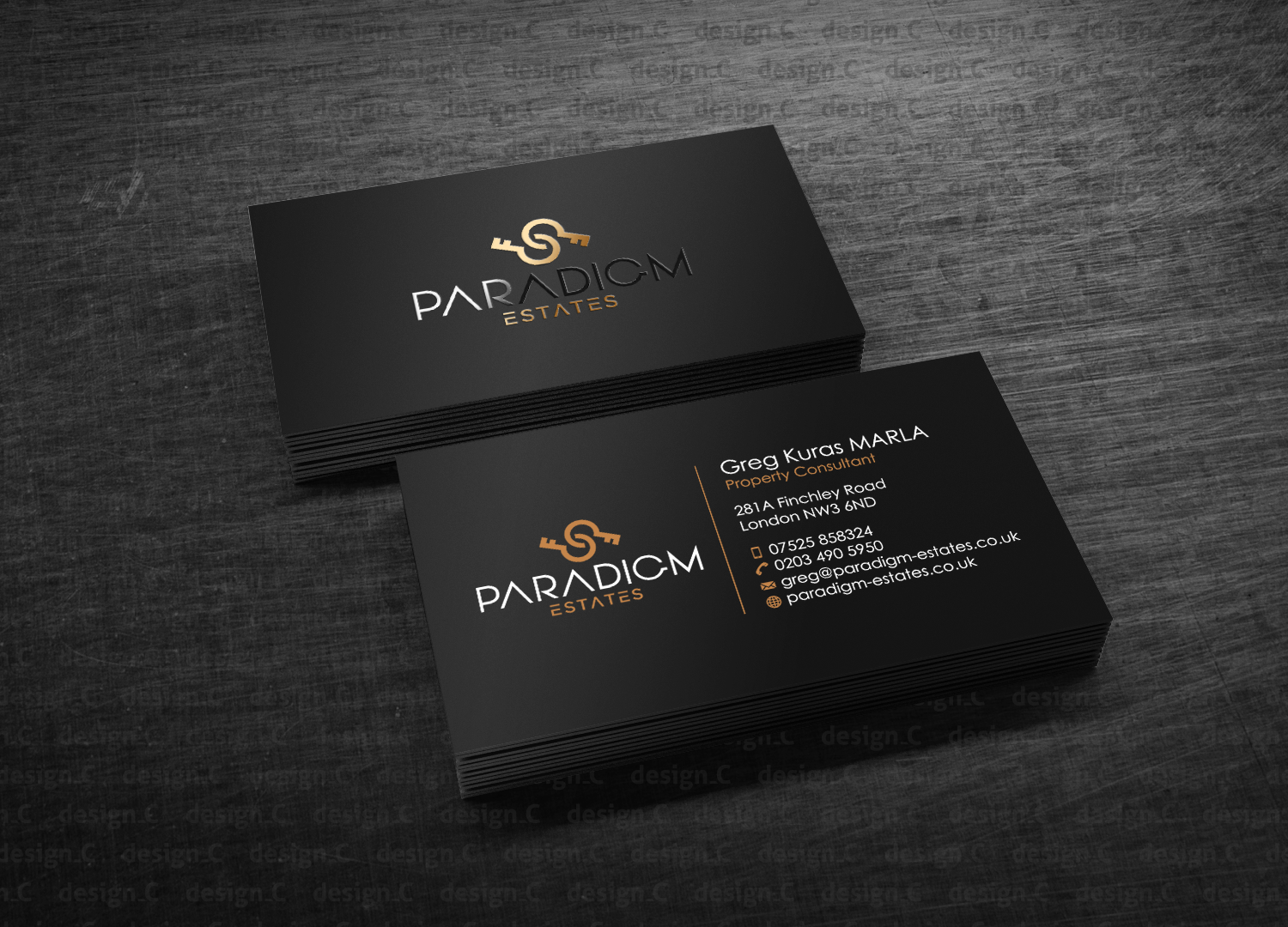 Design de Carte de Visite par design_C. pour Plasso | Design #14504751