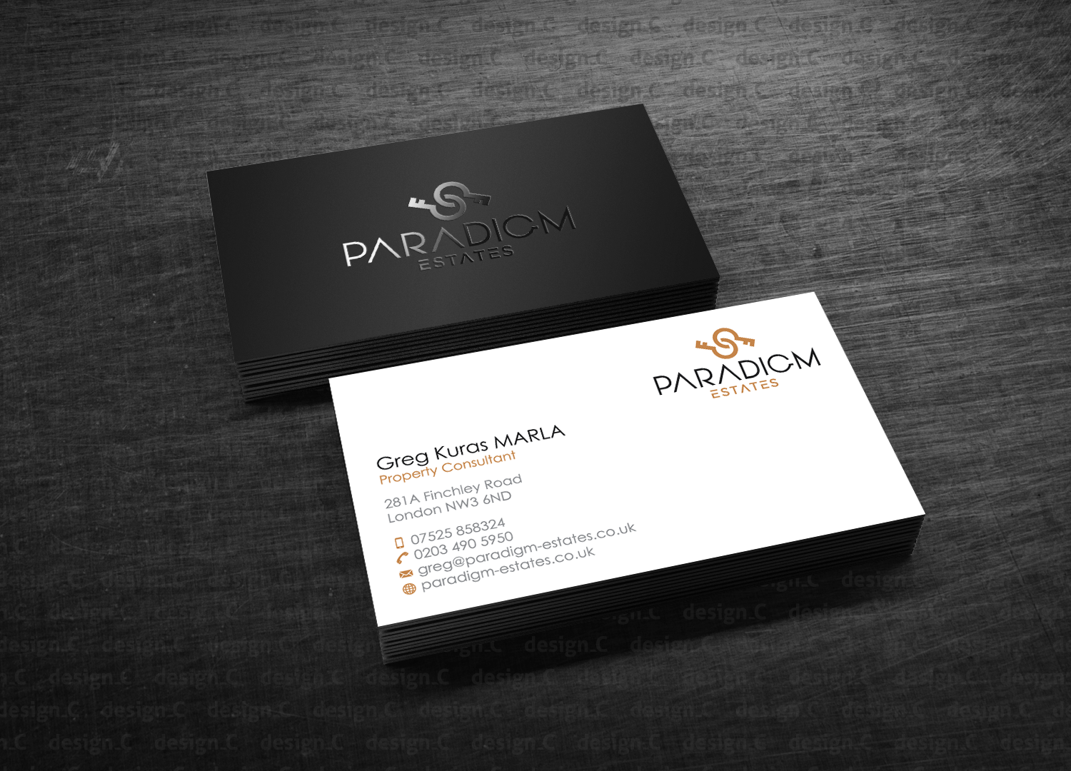 Diseño de Tarjeta de Presentación por design_C. para Plasso | Diseño #14504812