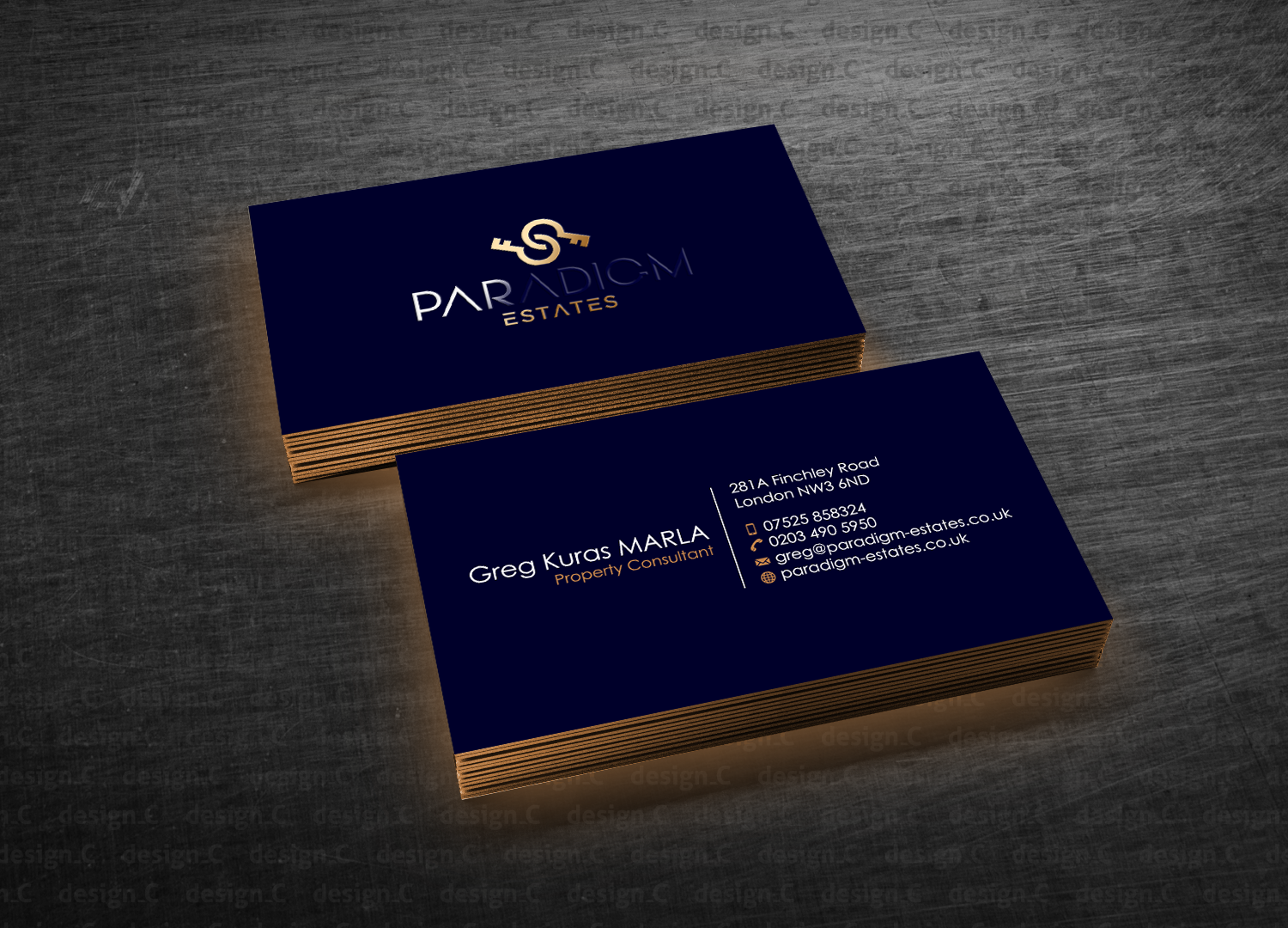 Diseño de Tarjeta de Presentación por design_C. para Plasso | Diseño #14511561