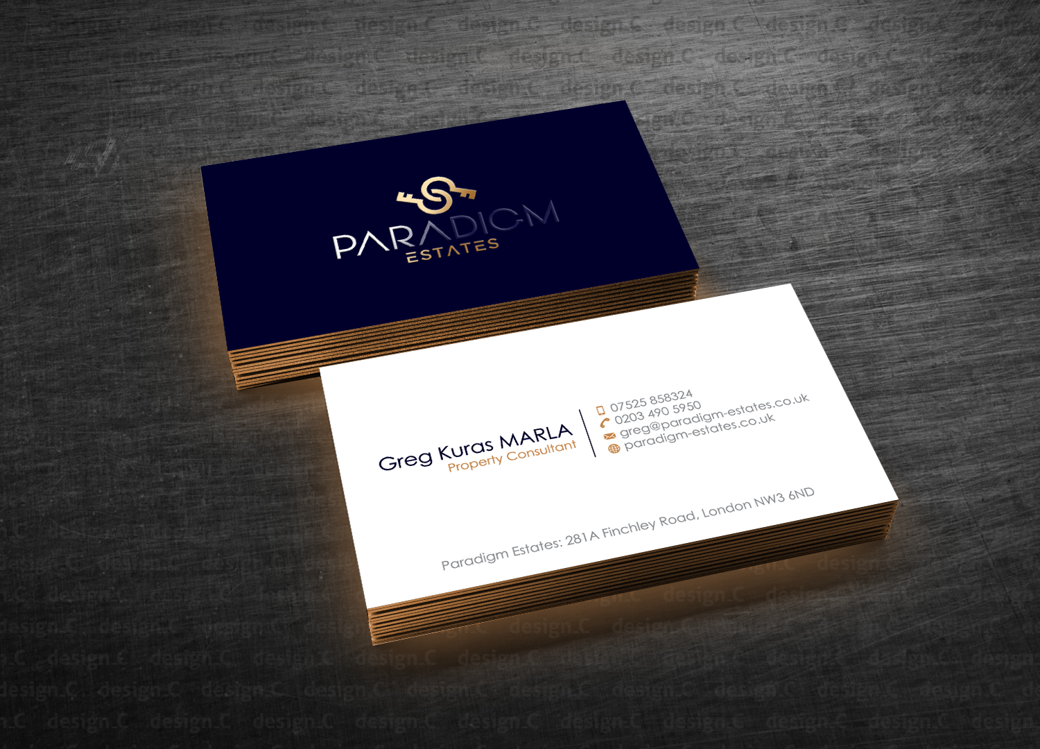 Diseño de Tarjeta de Presentación por design_C. para Plasso | Diseño #14525512