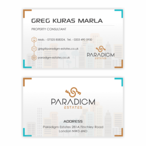 Business Card Design by hameer121