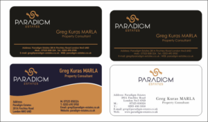 Business Card Design by NoName905