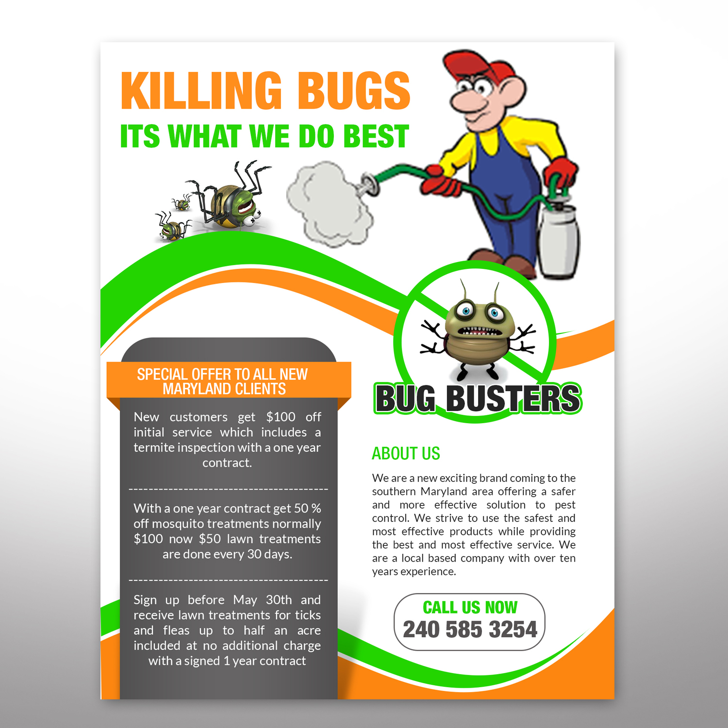Design de Flyer par Deepak_9_Malhotra pour Bug Busters | Design #14468344