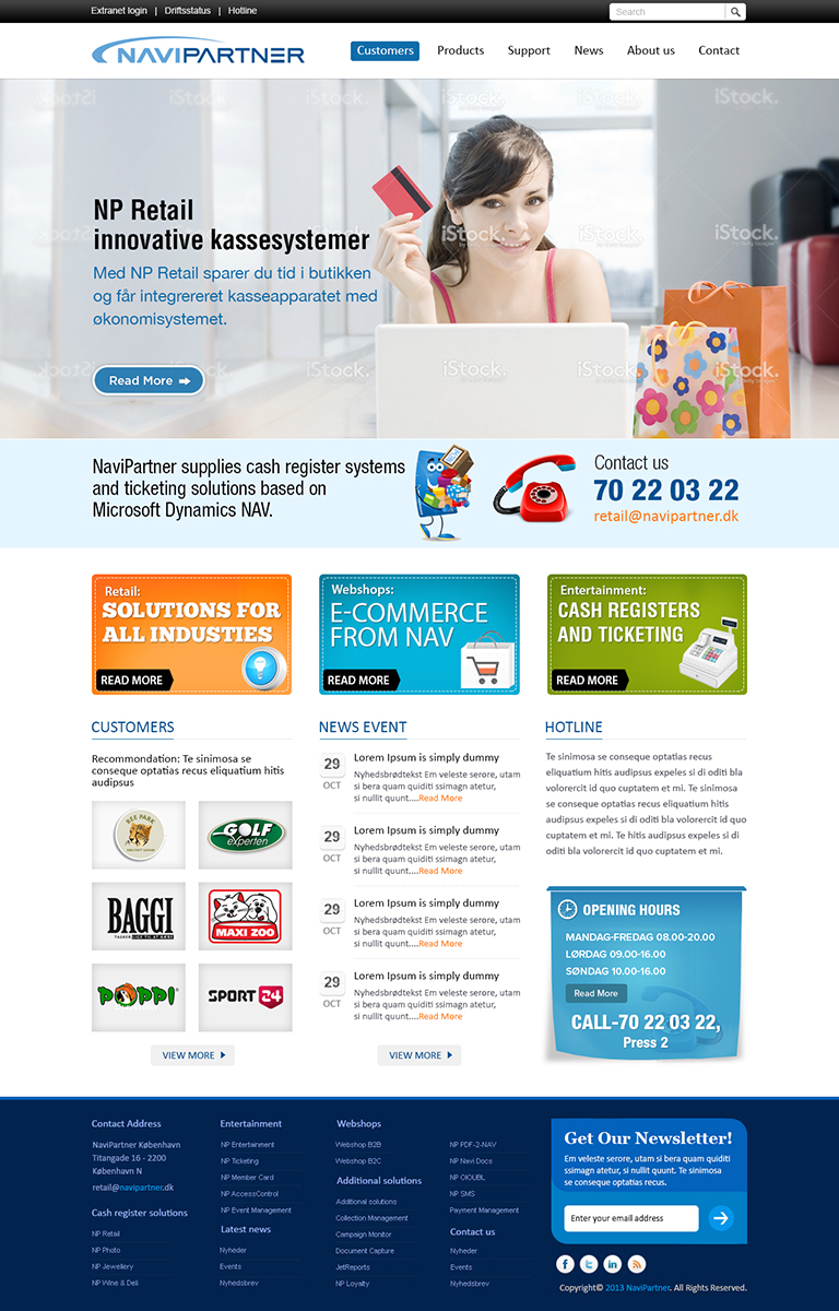 Diseño Wordpress por Mayank Patel para Navipartner | Diseño #2584083