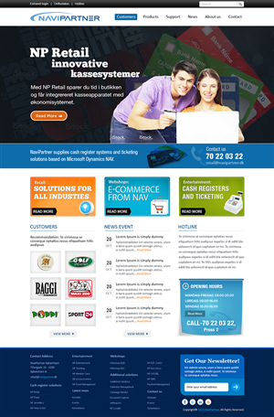 Responsive Software/Service company website | Wordpress Design by Mayank Patel
