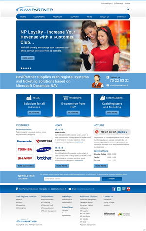 Design Wordpress par pb pour Navipartner | Design : #2529619