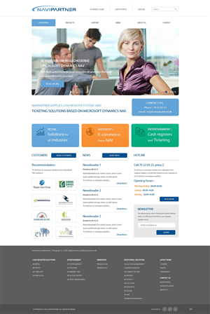 Design Wordpress par pb pour Navipartner | Design : #2529620
