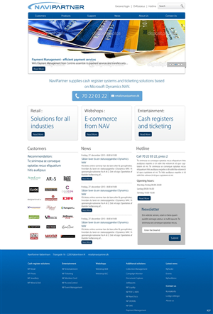 Design Wordpress par pb pour Navipartner | Design : #2529624