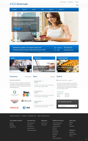 Wordpress Design by pb for Navipartner | Design: #2532798