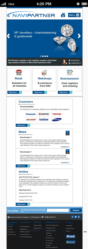 Wordpress Design by pb for Navipartner | Design: #2586395