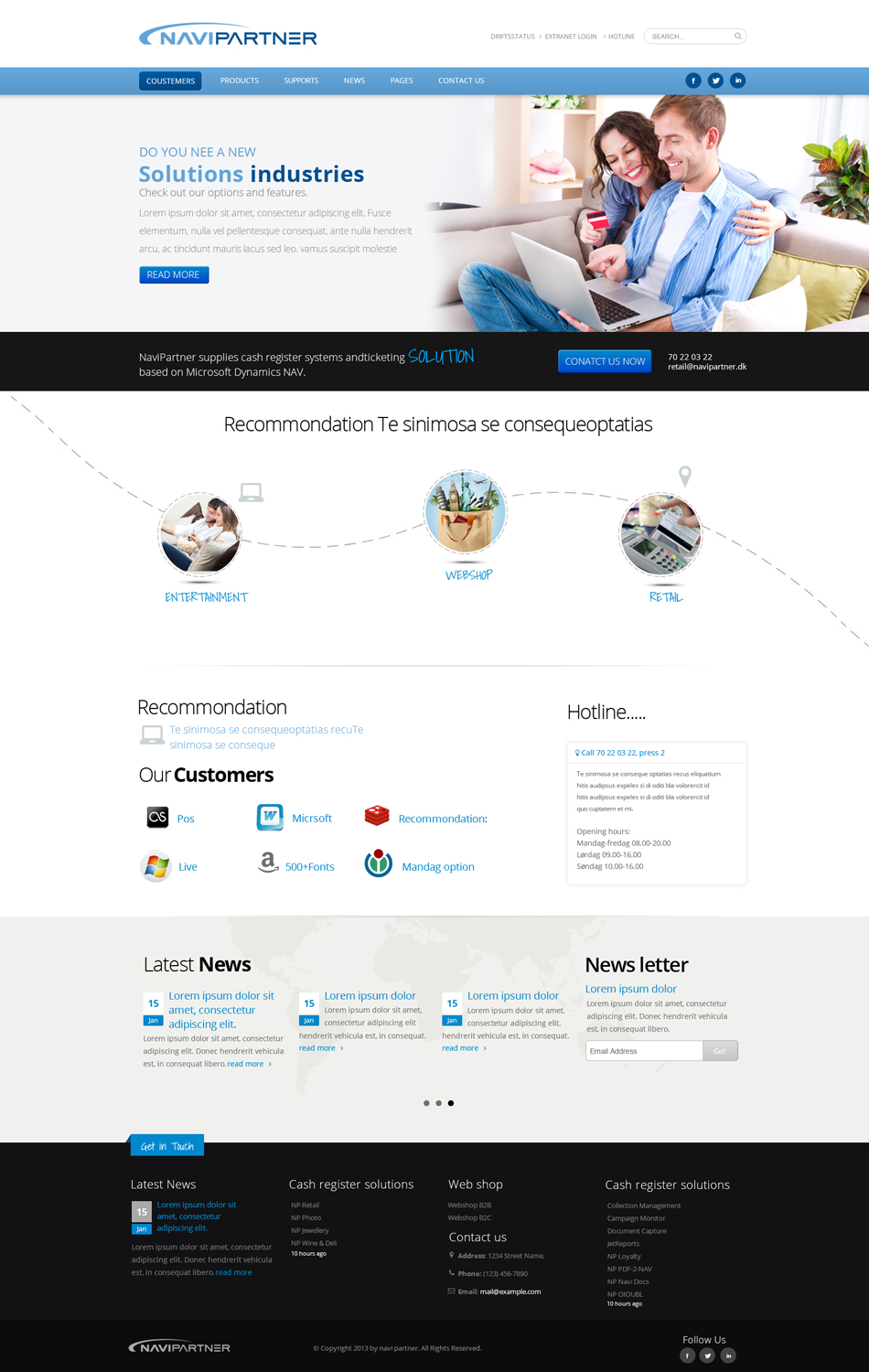 WordPress-Design von OM für Navipartner | Design #2584540