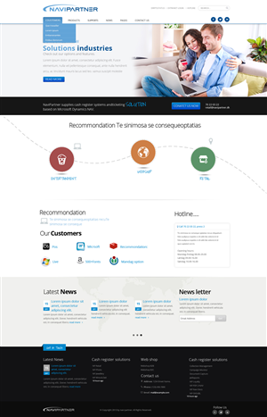Wordpress Design by OM for Navipartner | Design: #2585026