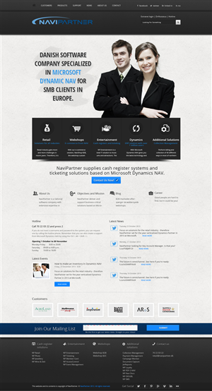 Design Wordpress par Da Miracle pour Navipartner | Design : #2566760