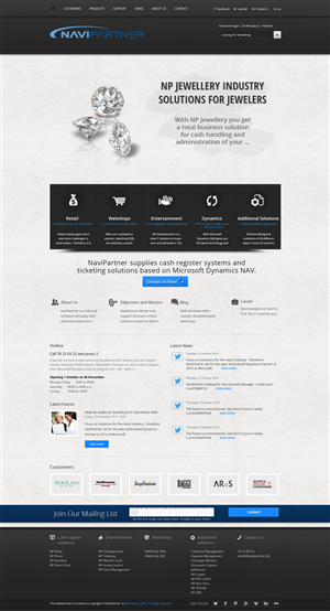 Design Wordpress par Da Miracle pour Navipartner | Design : #2566838