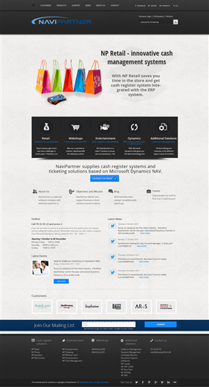Design Wordpress par Da Miracle pour Navipartner | Design : #2566859