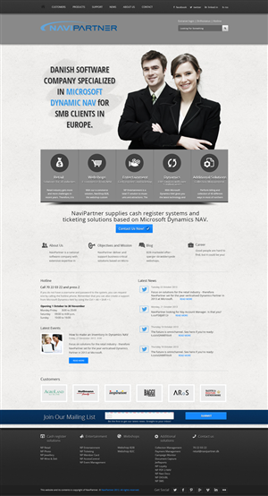 Wordpress Design by Da Miracle for Navipartner | Design: #2656459