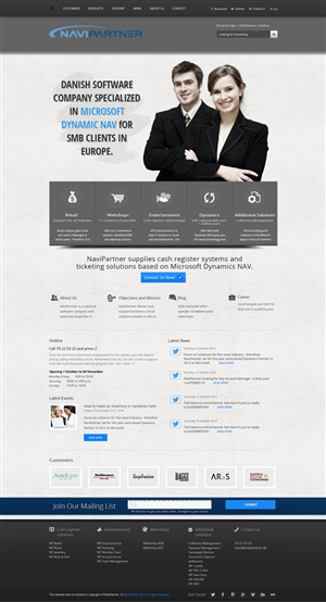 Wordpress Design by Da Miracle for Navipartner | Design: #2656464