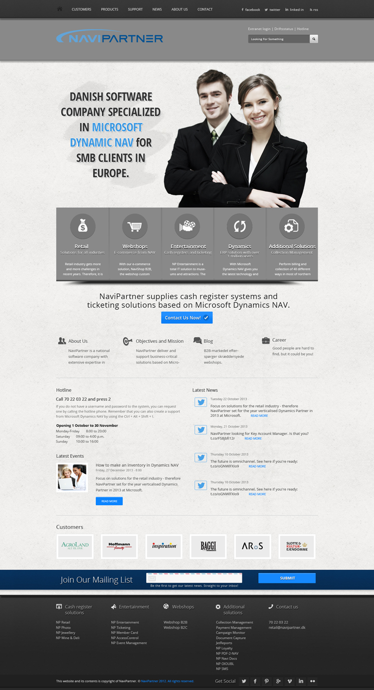 Wordpress Design by Da Miracle for Navipartner | Design #2656526
