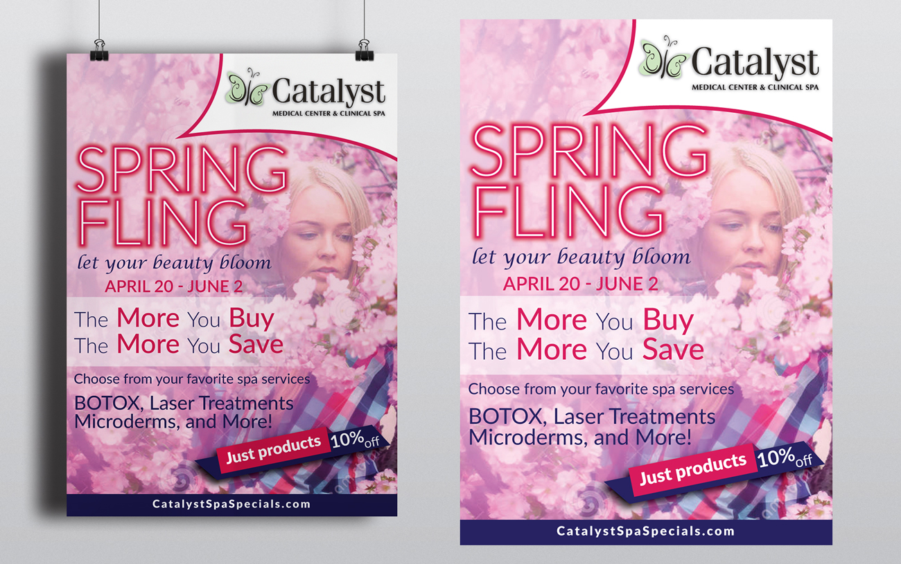 Poster-Design von Impressive Solutions für Catalyst Medical Center and Clinical Spa | Design #14438487