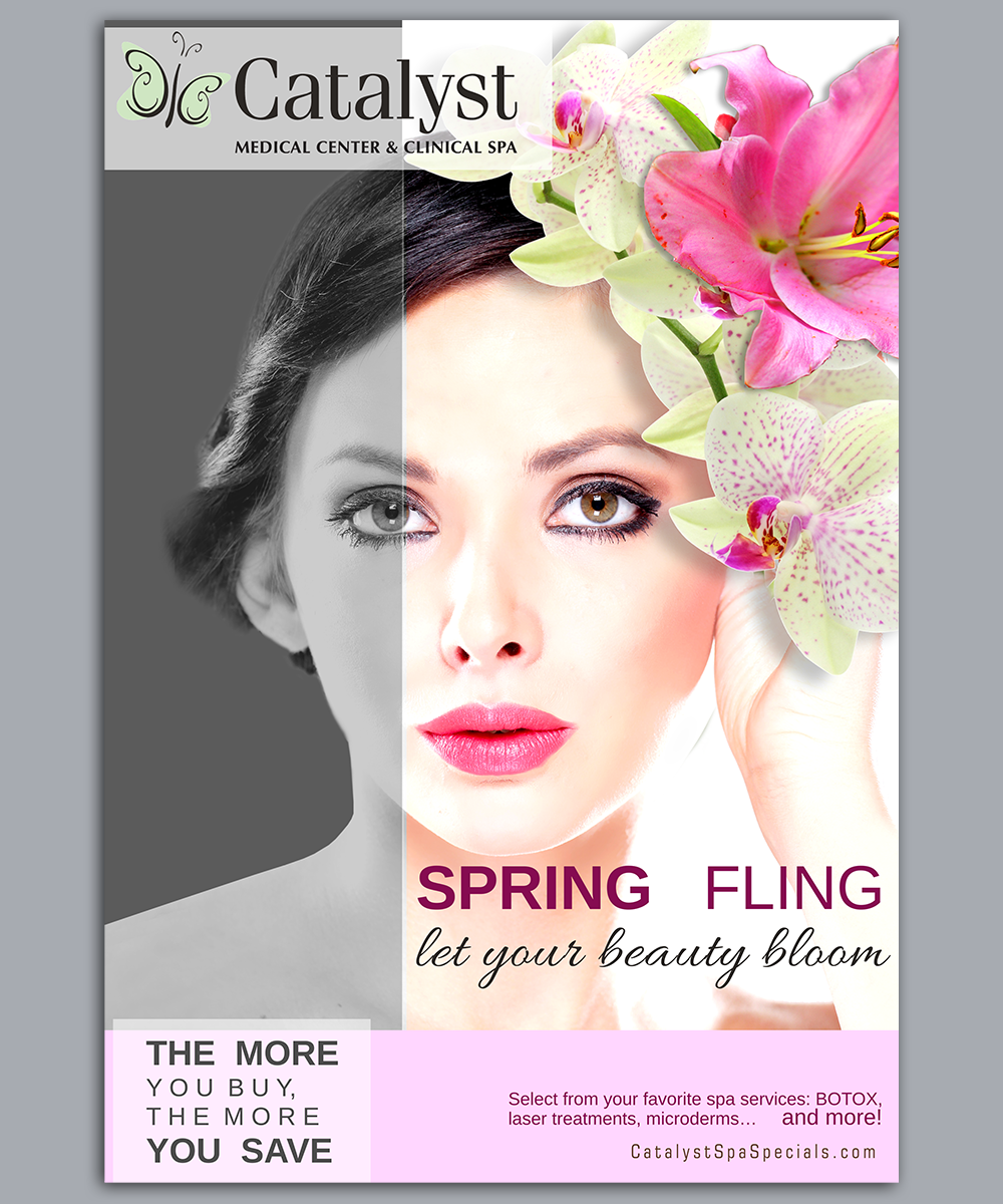 Poster Design by elveneclipse for Catalyst Medical Center and Clinical Spa | Design #14459814