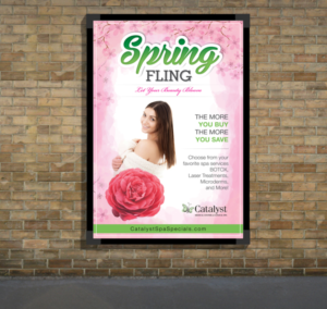 Poster Design by Vignesh Hardy for Catalyst Medical Center and Clinical Spa | Design #14464071