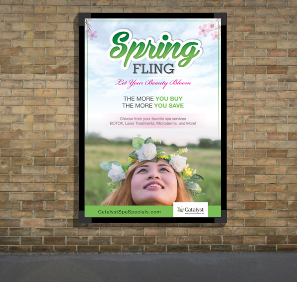 Poster Design by Vignesh Hardy for Catalyst Medical Center and Clinical Spa | Design #14464577