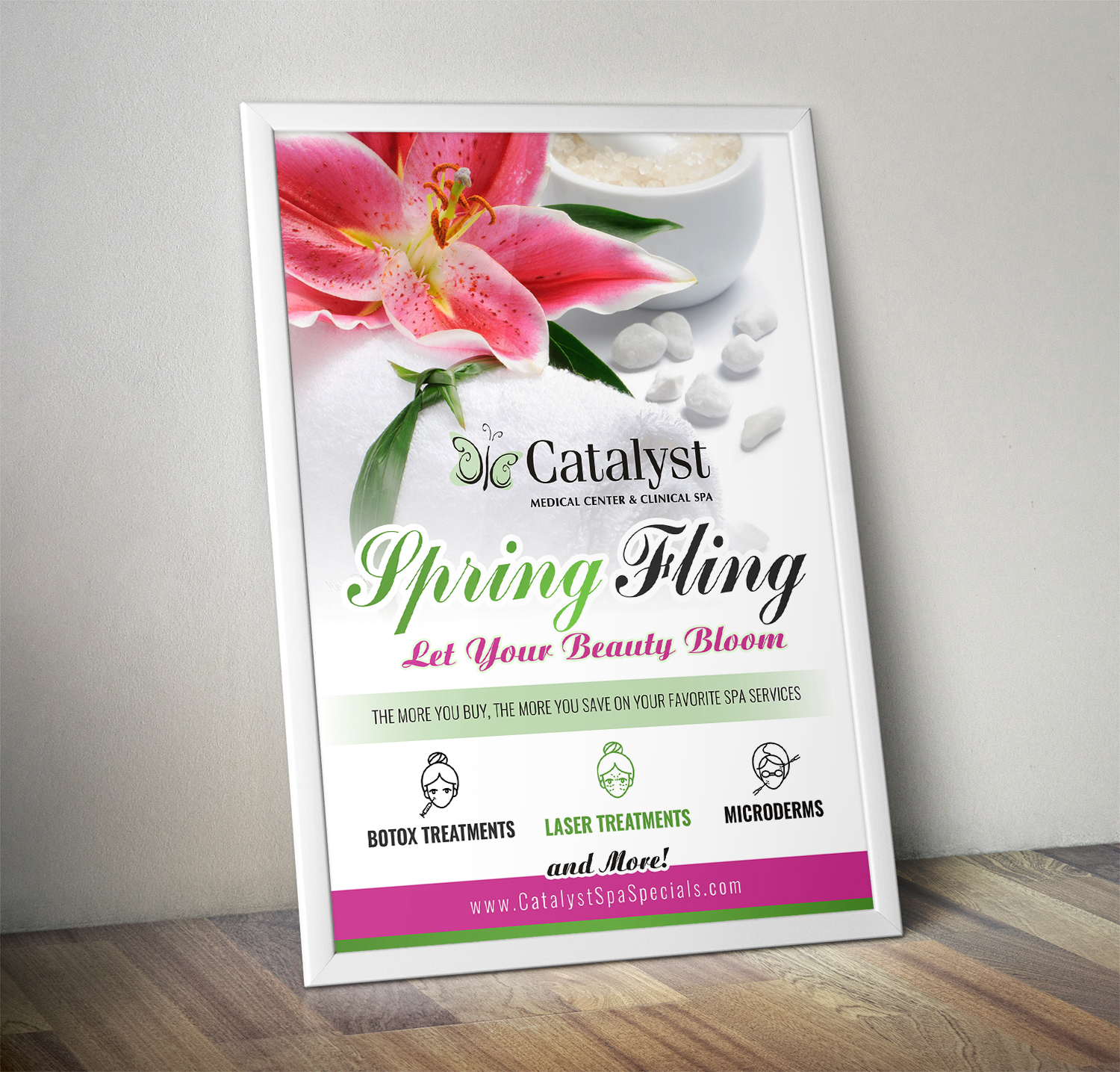 Poster Design by SAI DESIGNS for Catalyst Medical Center and Clinical Spa | Design #14474002
