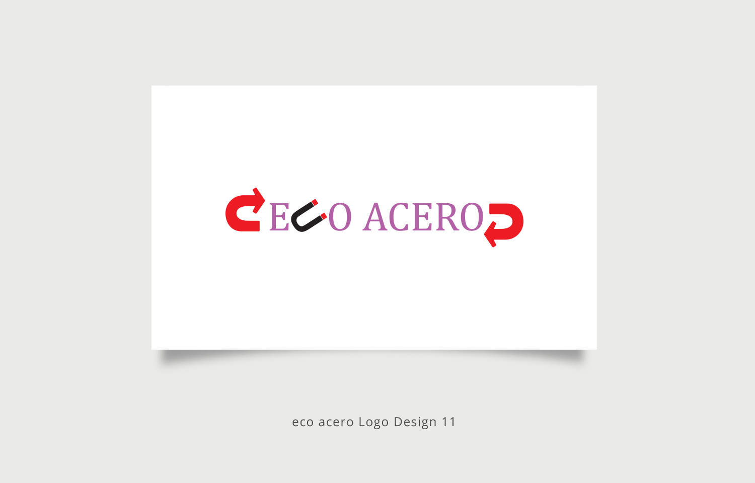 Logo Design by Sketchweb for Ecoacero (CIF: G81709289) | Design #14587201
