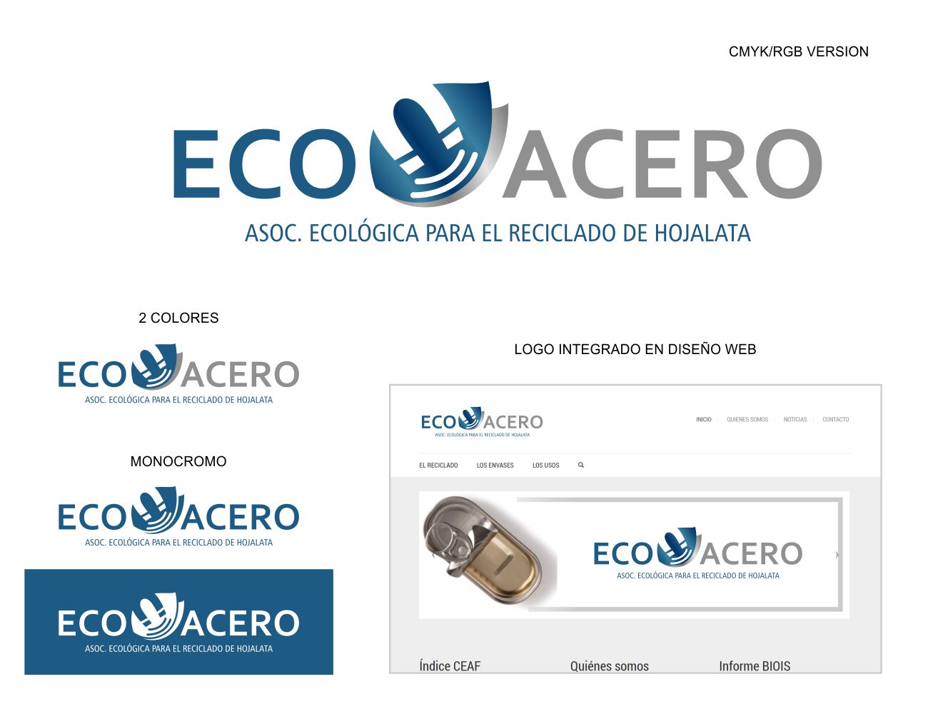 Logo Design by MOH Studio for Ecoacero (CIF: G81709289) | Design #14437548