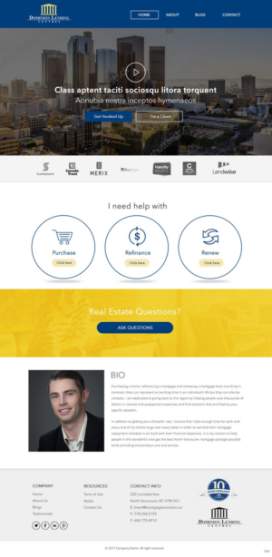 Wordpress Design by pb for this project | Design: #14457455