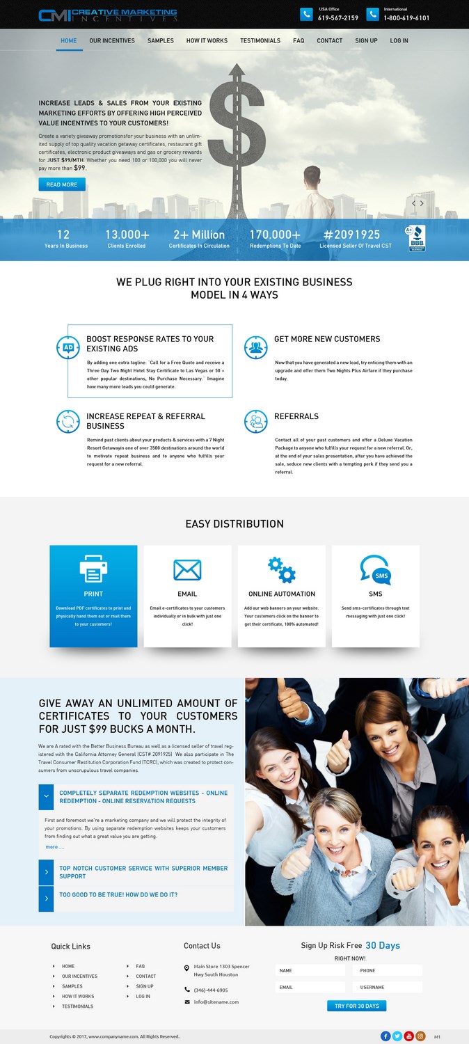 Web Design by pb for Shane | Design #14441690