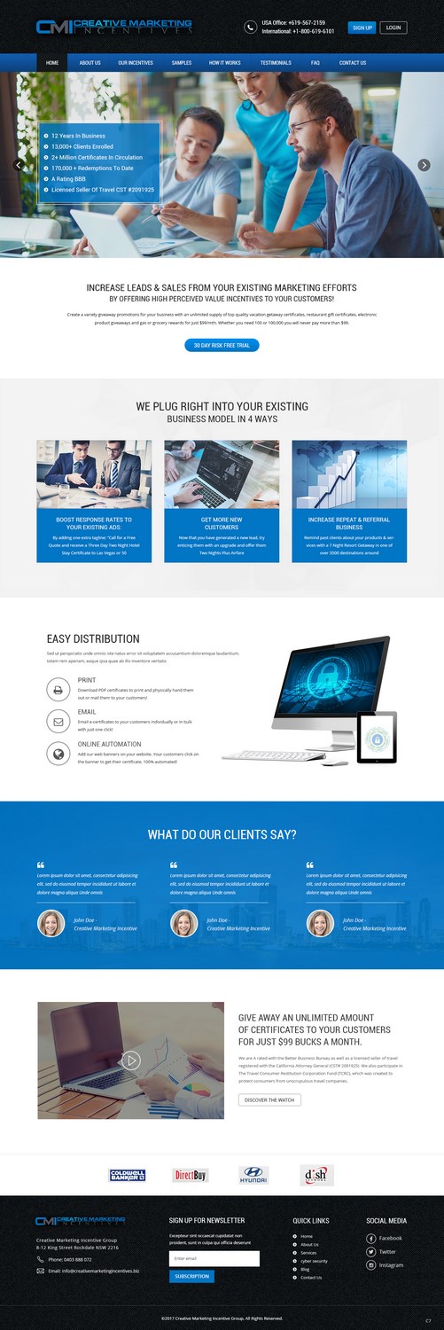 Web Design by pb for Shane | Design #14441698