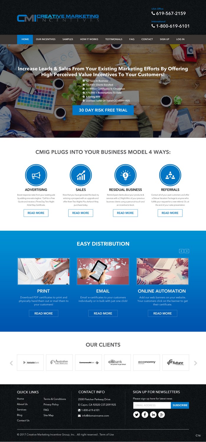 Modern Professional Promotional Product Web Design For Shane By