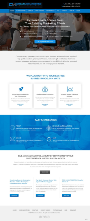 Web Design by pb for Shane | Design: #14441741