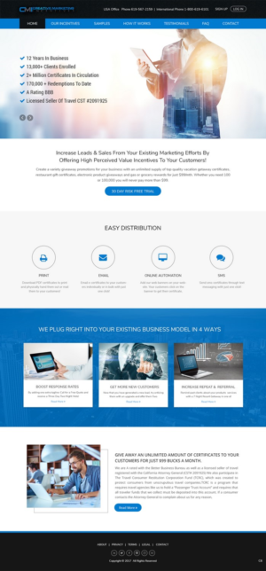 Web Design by pb for Shane | Design: #14441742