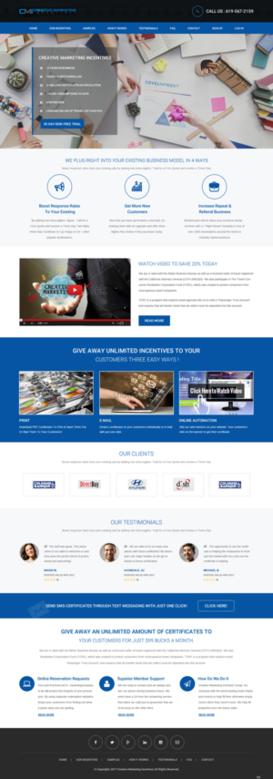 Web Design by pb for Shane | Design: #14479601