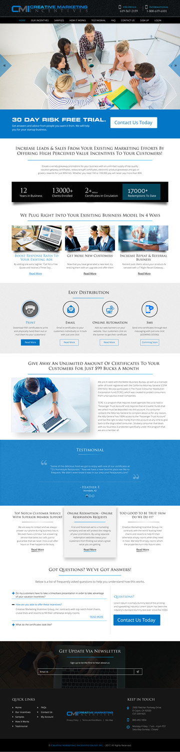 Web Design by rightway for Shane | Design #14444649