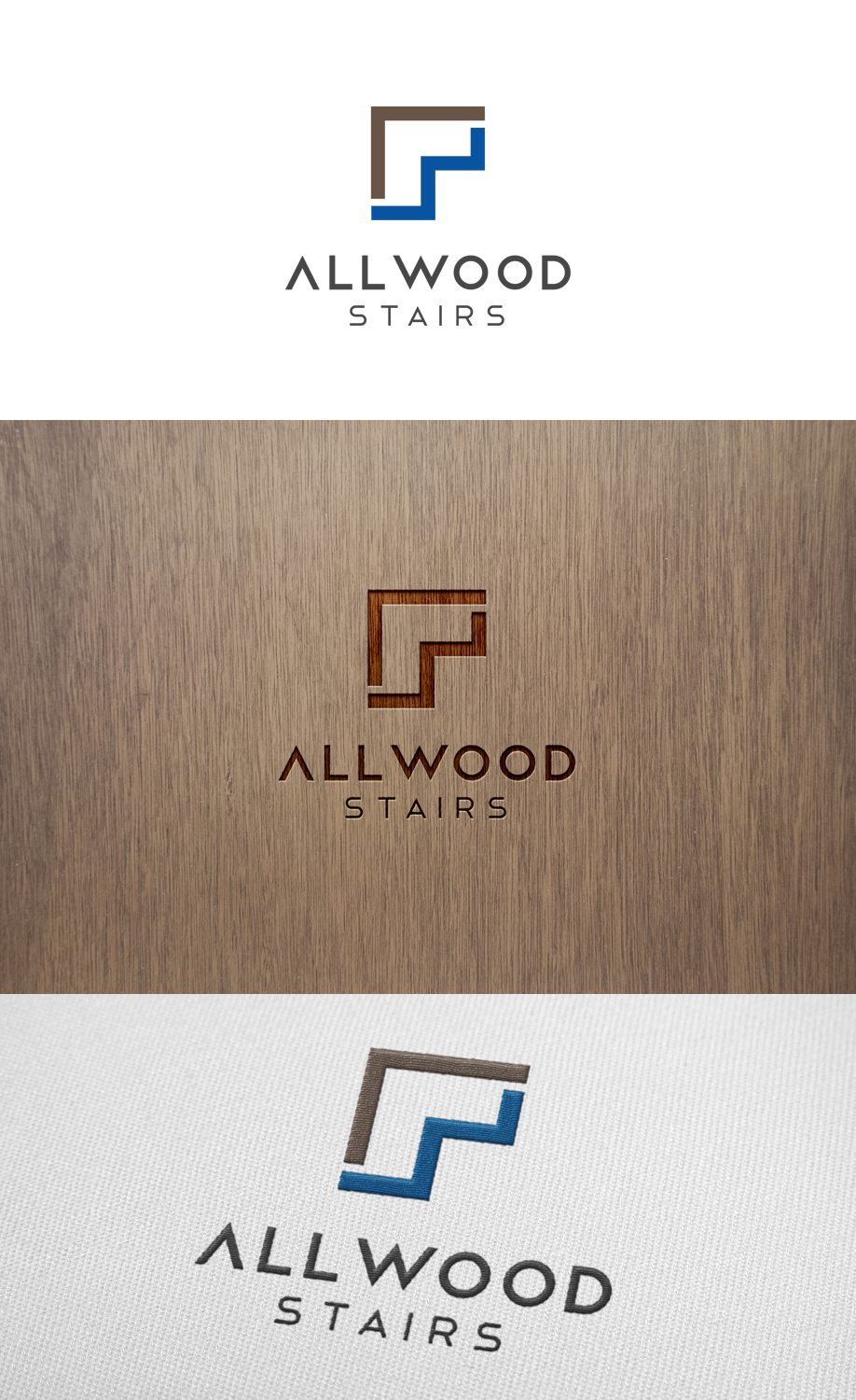Logo Design by Lello for Allwood Stairs | Design #14523882
