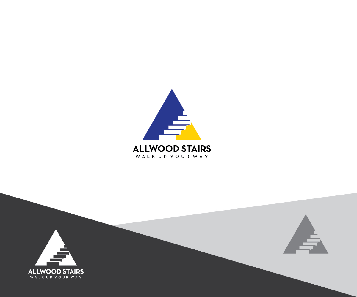 Logo Design by Rama Dom™ for Allwood Stairs | Design #14484655